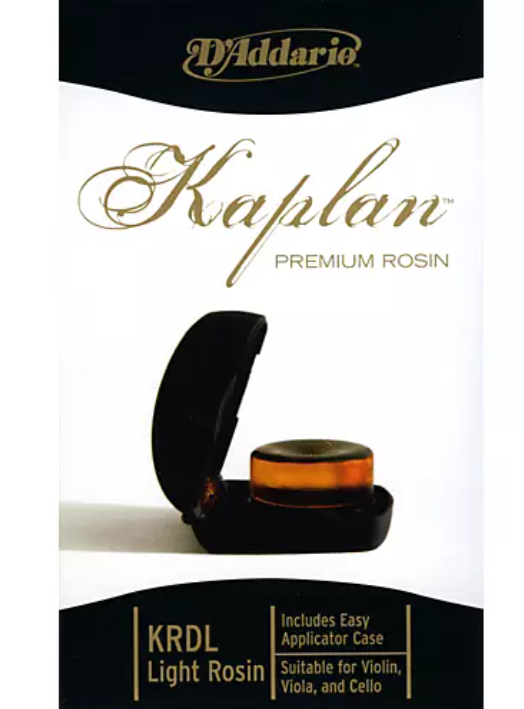 D'Addario Kaplan Premium Rosin Light With Case