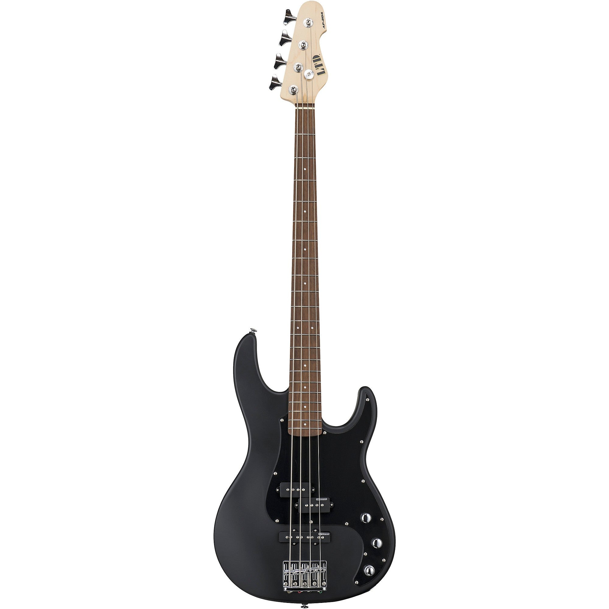 ESP LTD AP-204 Electric Bass Guitar Satin Black