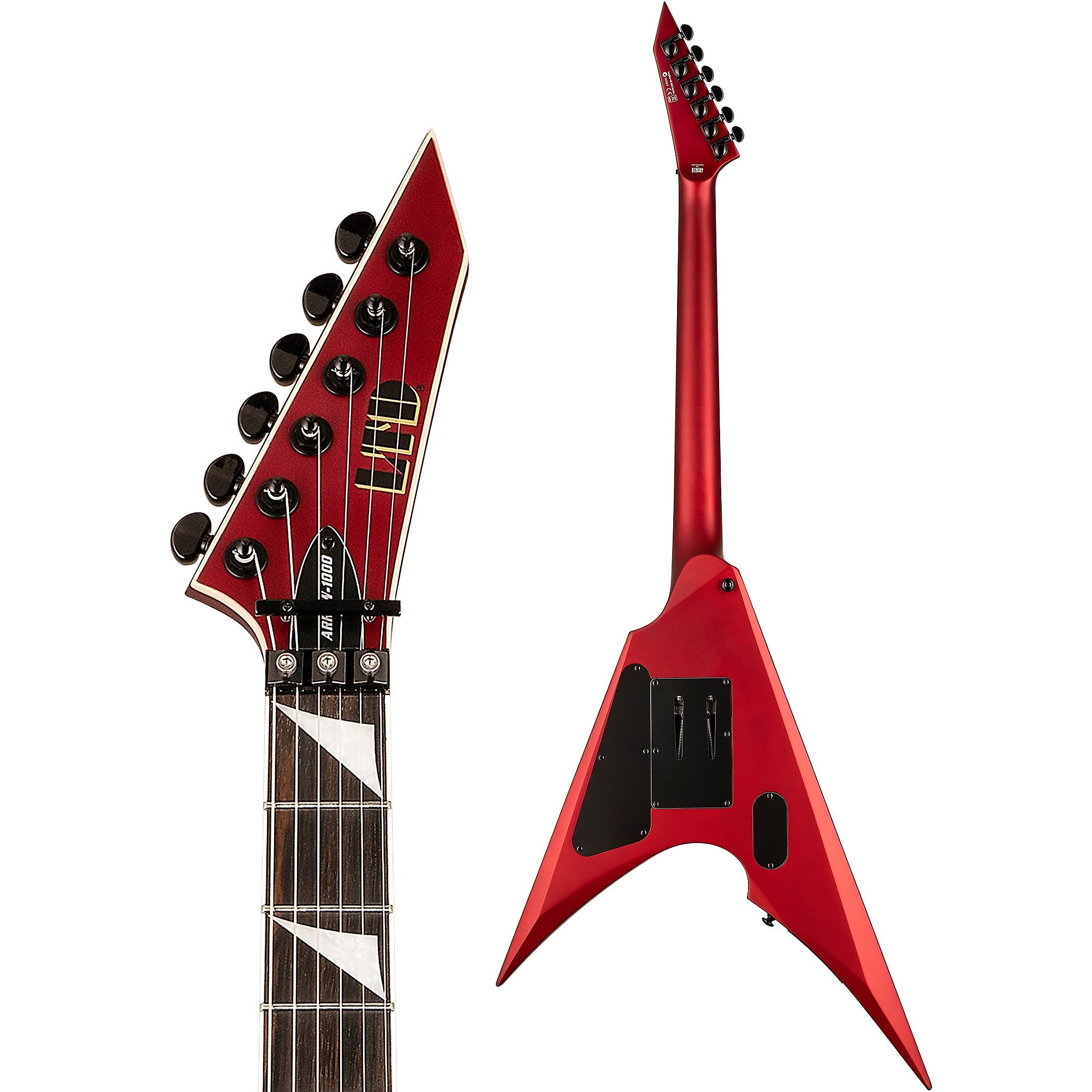 ESP LTD Arrow-1000 Electric Guitar- Candy Apple Red