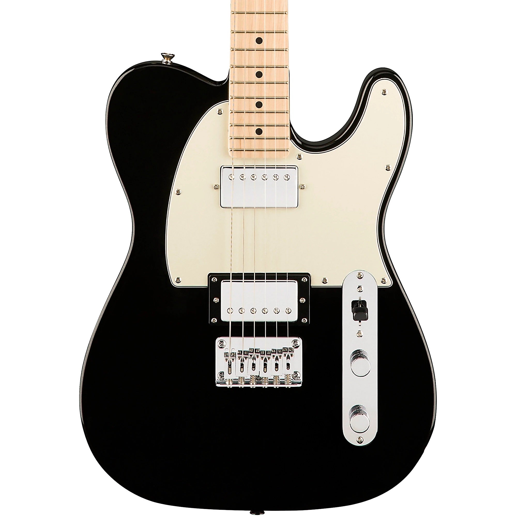 Fender Squier Contemporary Telecaster HH Electric Guitar - Black Metallic