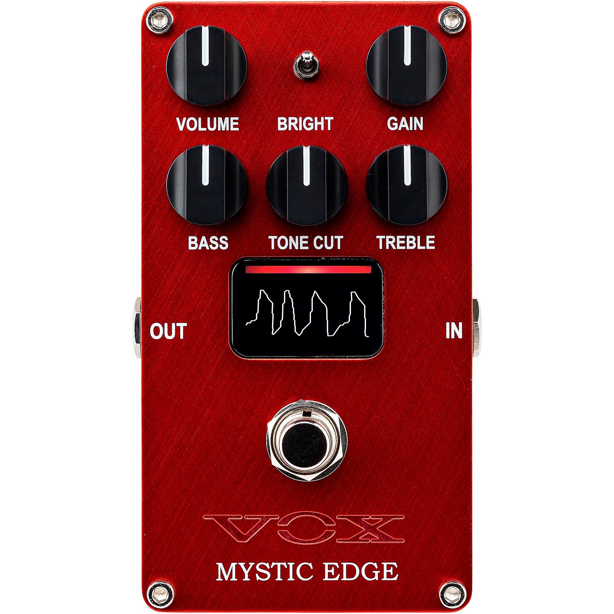 Vox Mystic Edge - Valve Distortion Pedal Red