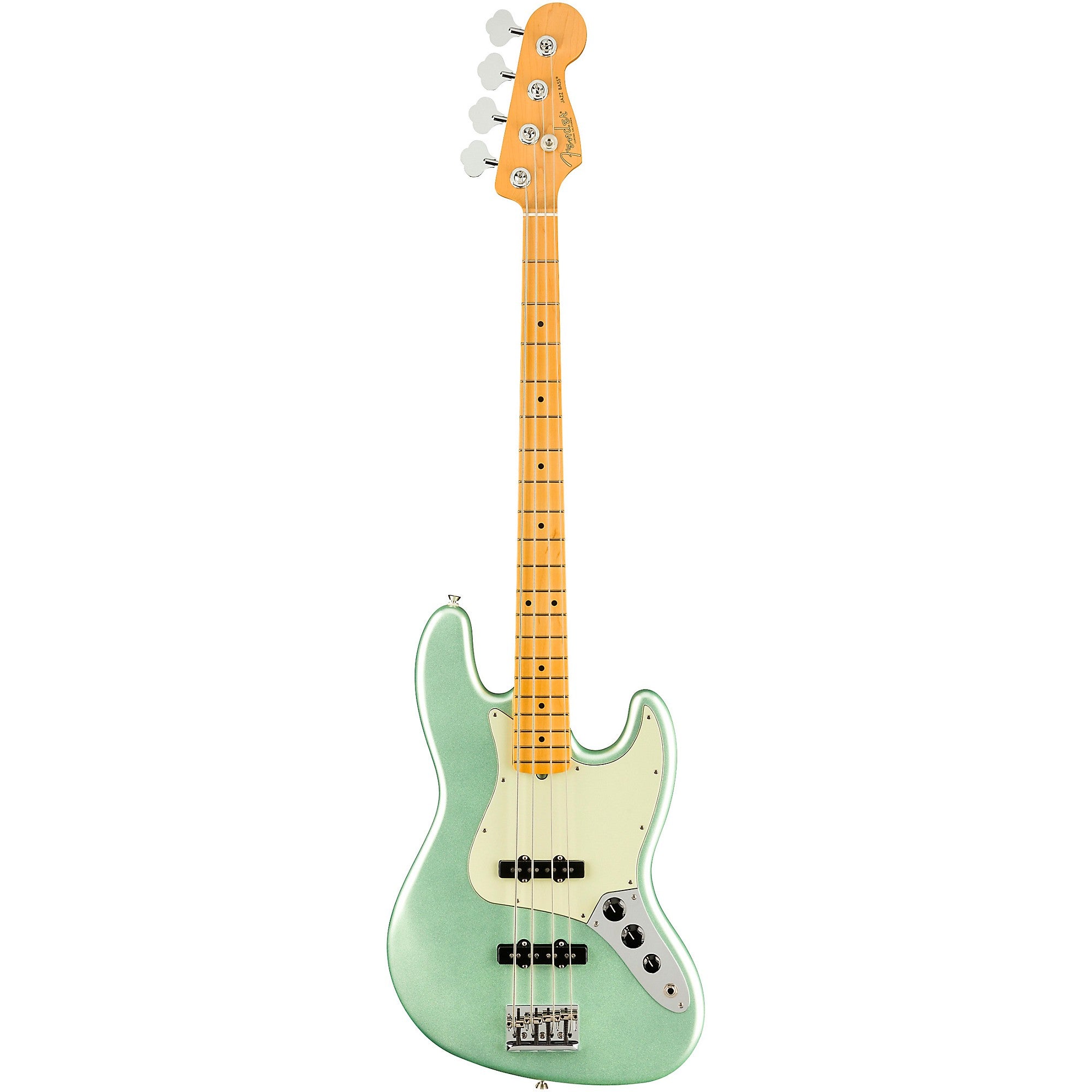 Fender American Professional II Jazz Bass Maple Fingerboard Mystic Surf Green