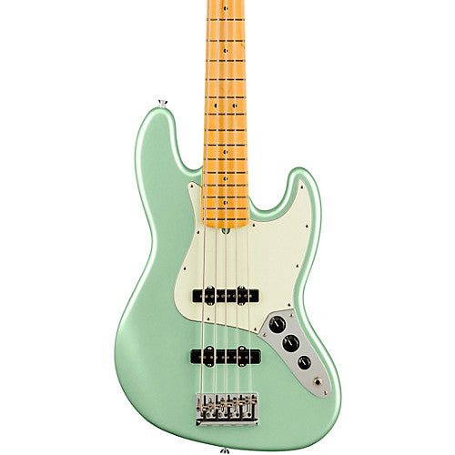 Fender American Professional II Jazz Bass V Maple Fingerboard Mystic Surf Green
