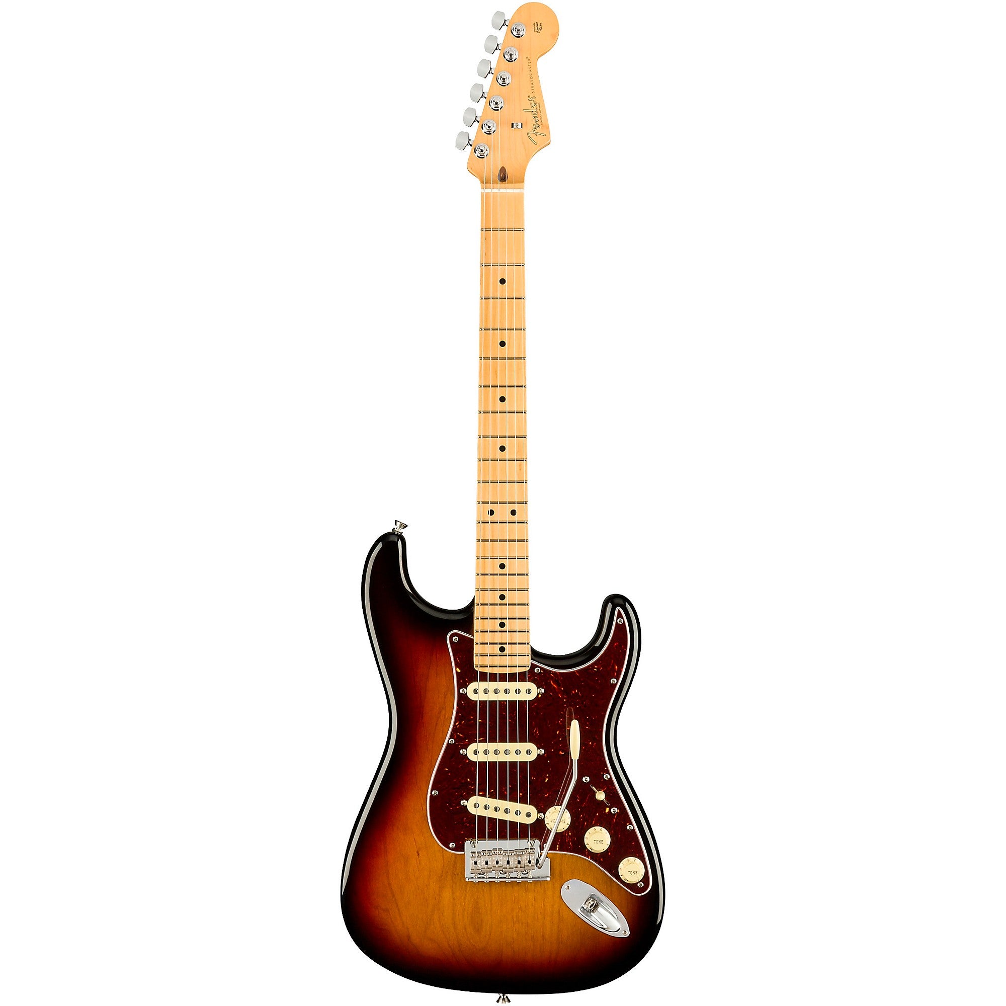 Fender American Professional II Stratocaster Maple Fingerboard Electric Guitar- 3-Color Sunburst