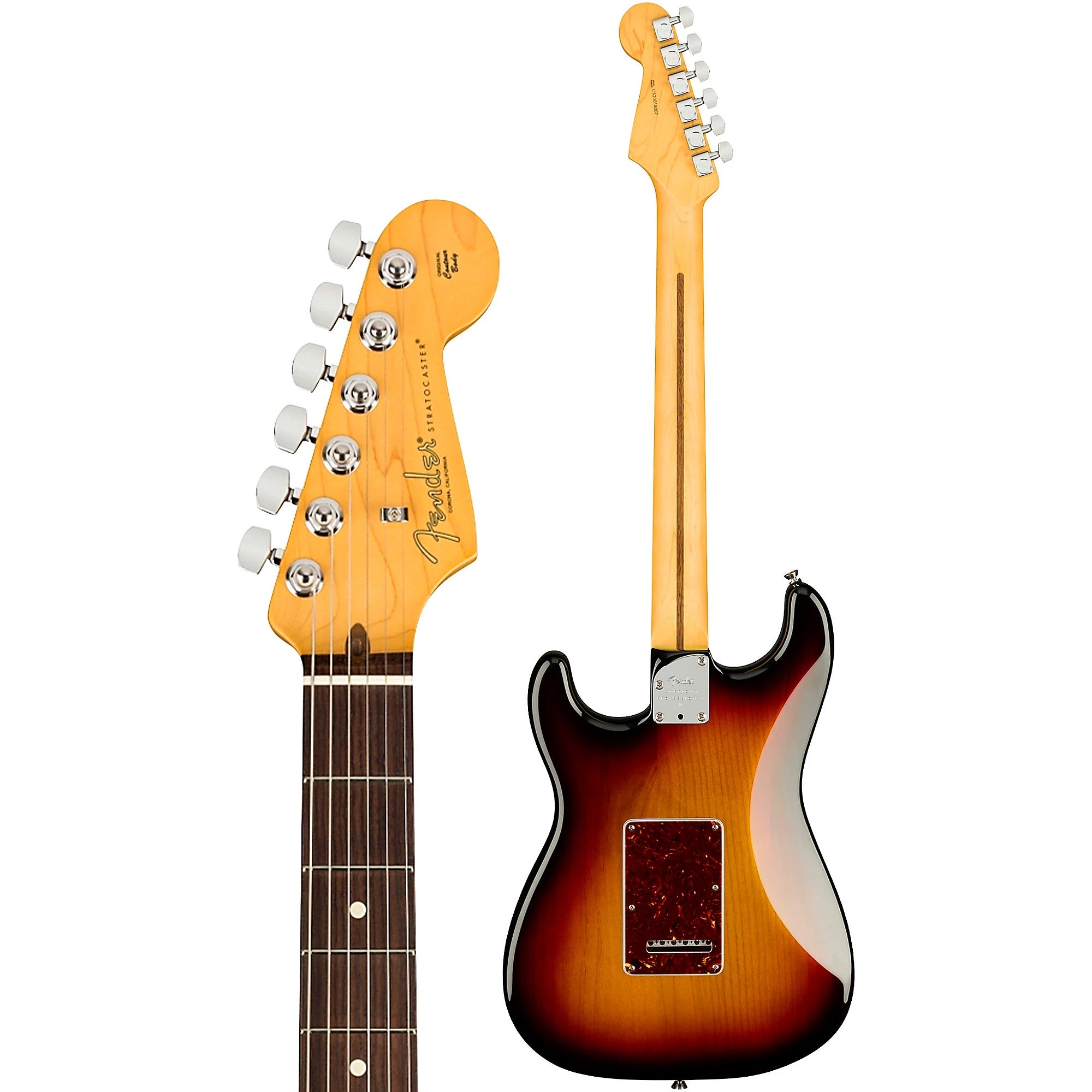 Fender American Professional II Stratocaster HSS Rosewood Fingerboard Electric Guitar Tri Sunburst