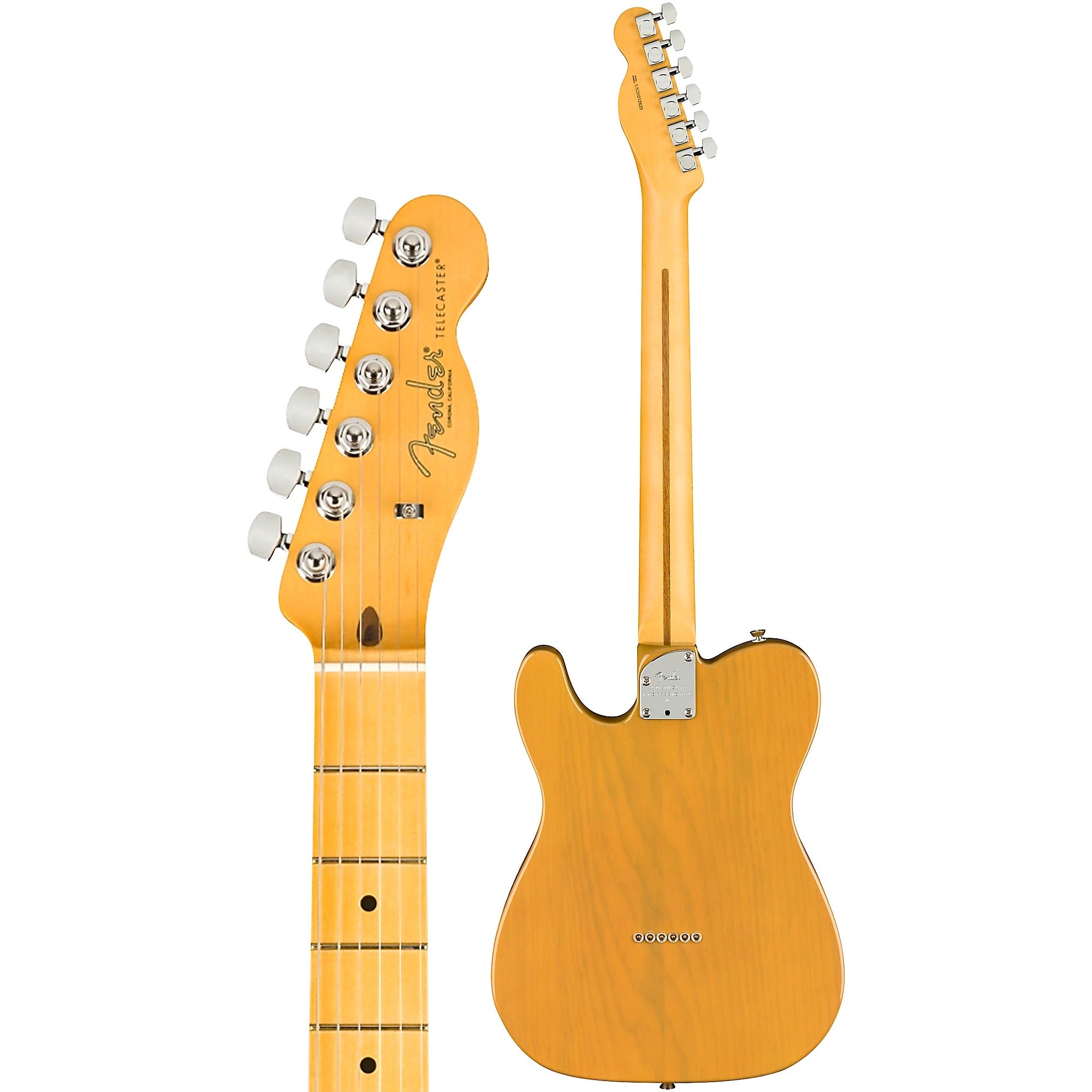 Fender American Professional II Telecaster Electric Guitar - Butterscotch Blonde