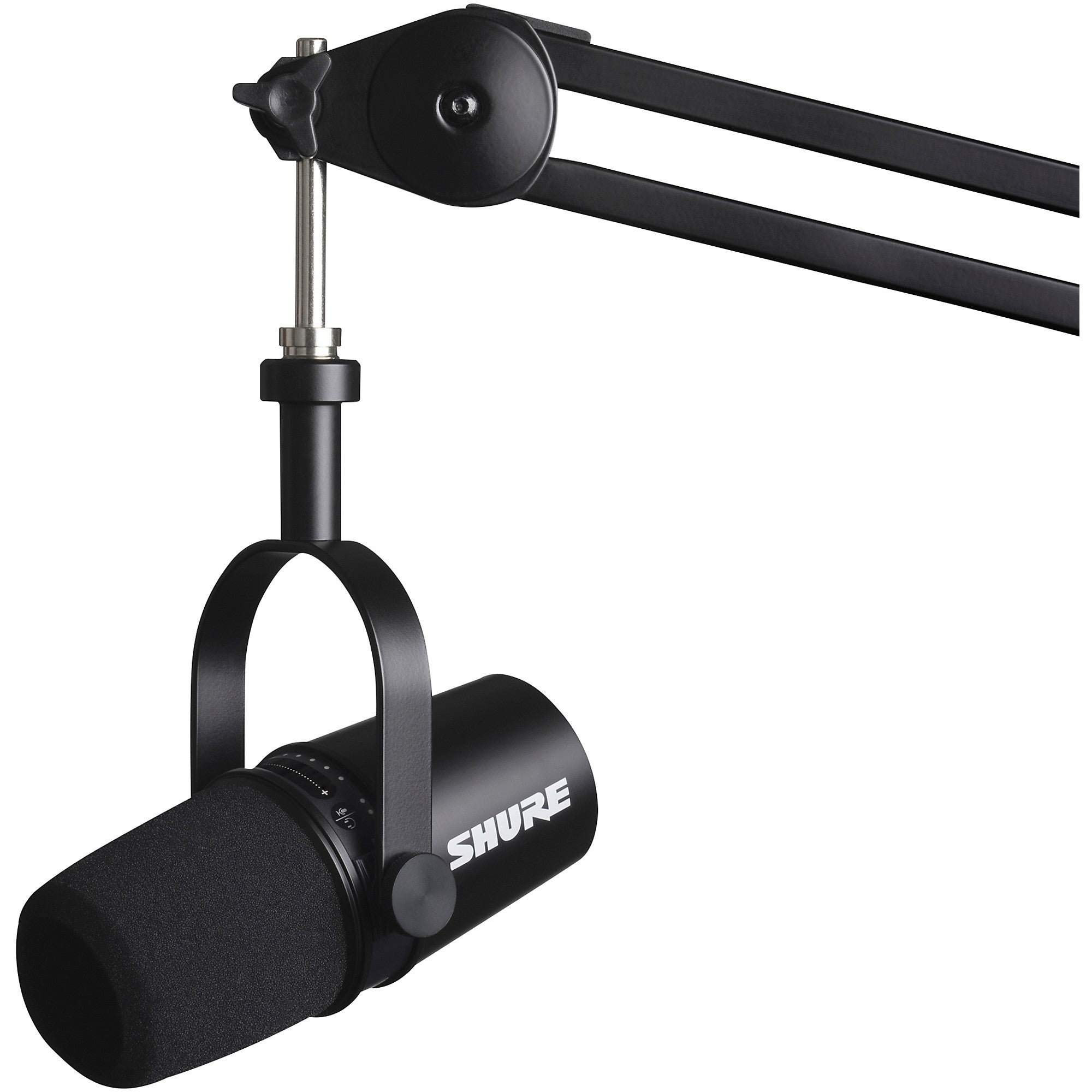 Shure MV7 USB and XLR Dynamic Microphone Black