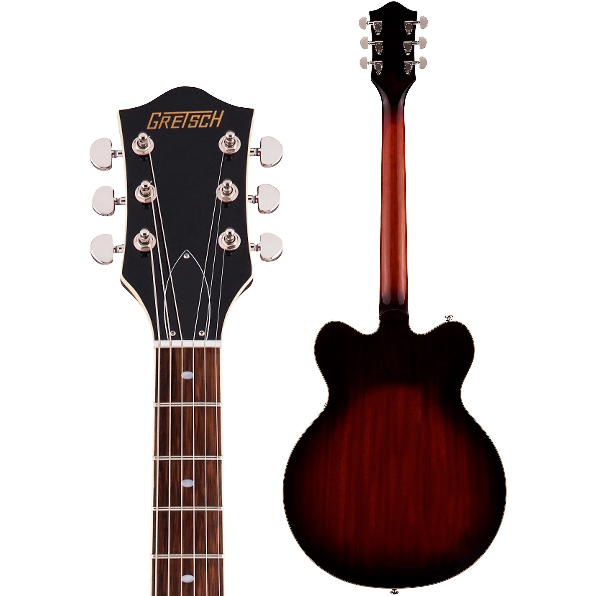 Gretsch G2622-P90 Streamliner Double-Cut P90 Claret Burst