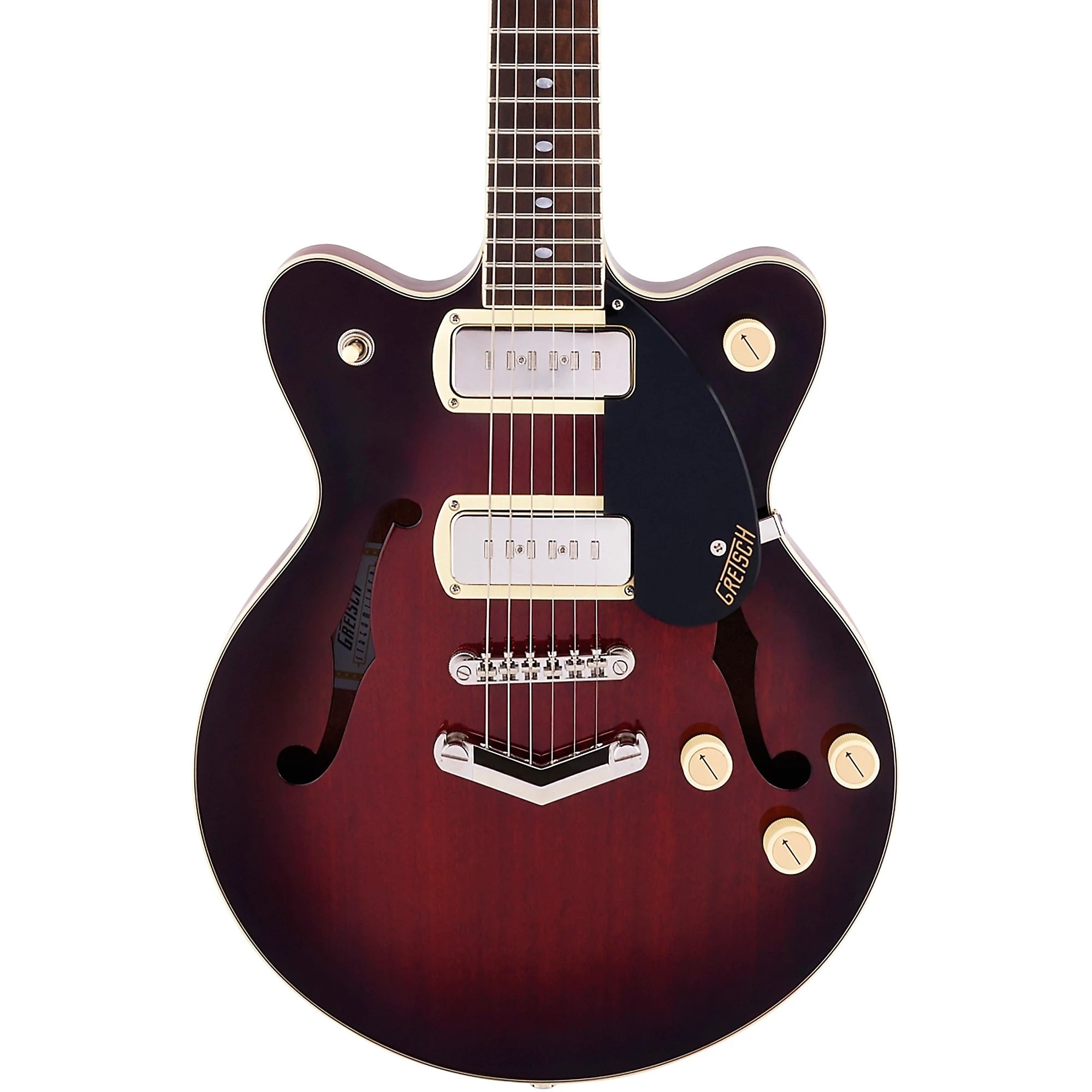 Gretsch G2655-P90 Streamliner Jr. Double-Cut - Claret Burst