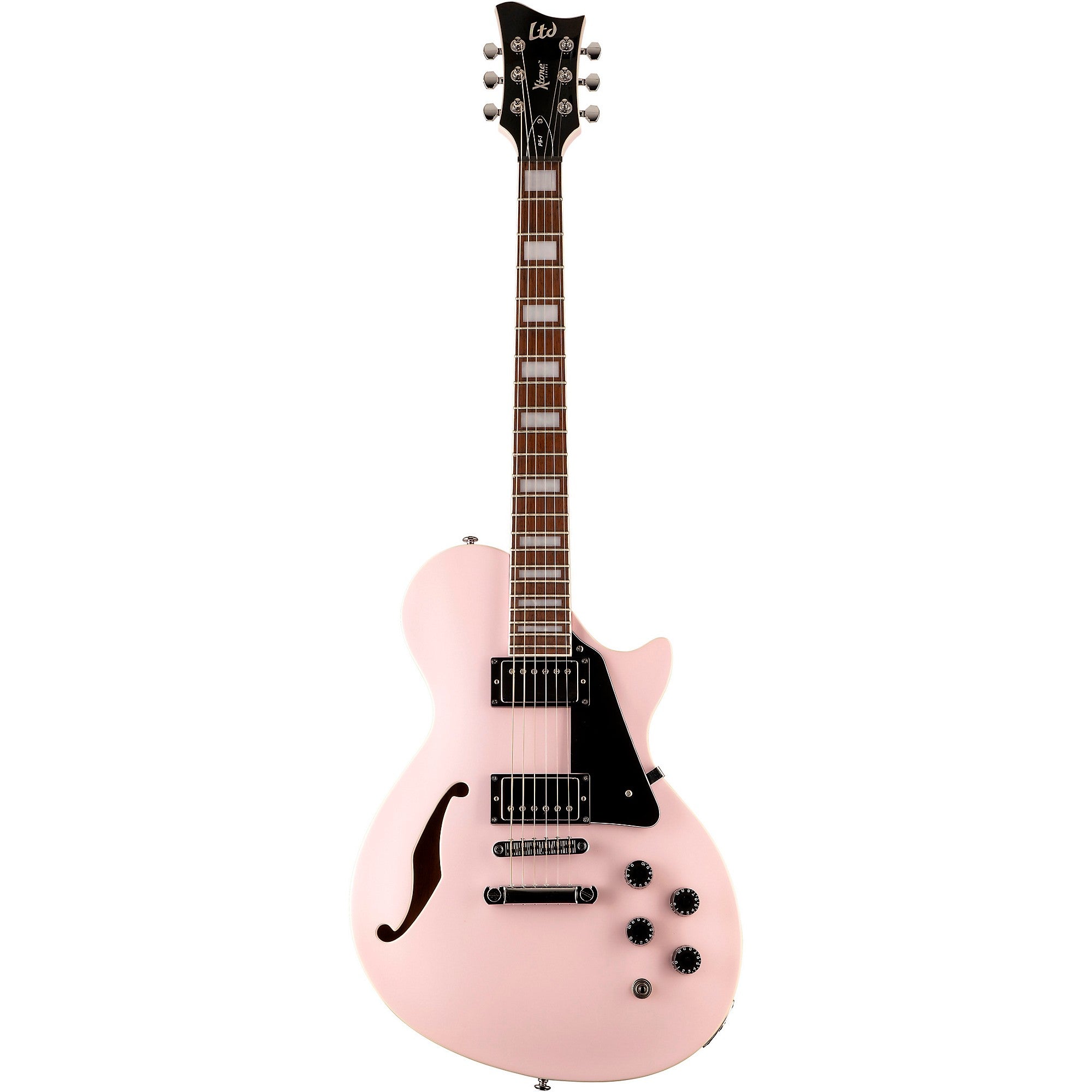 ESP LTD Xtone PS-1 Semi-hollow Electric Guitar - Pearl Pink