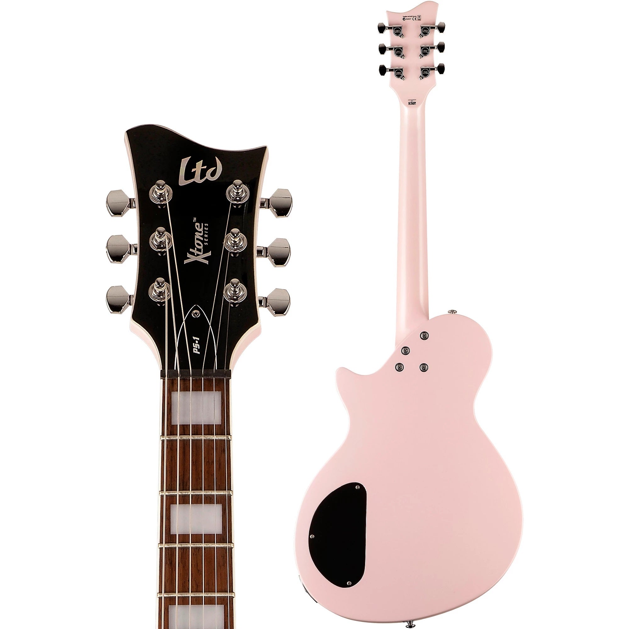 ESP LTD Xtone PS-1 Semi-hollow Electric Guitar - Pearl Pink