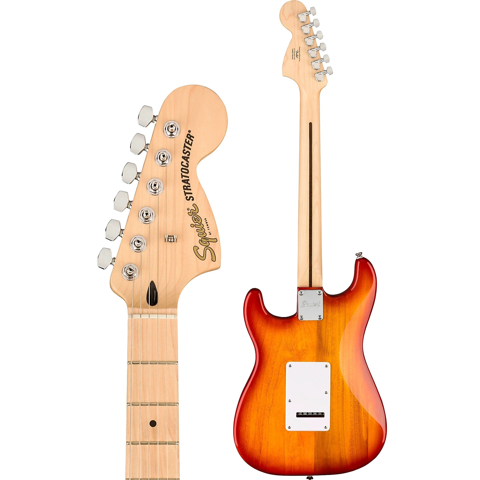 Squier Affinity Stratocaster HSS Maple Fingerboard Electric Guitar Sienna Sunburst