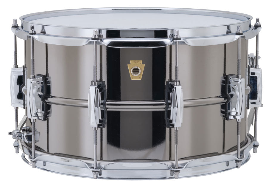 Ludwig Black Beauty Snare Drum 8 x 14 inch - Black Nickel