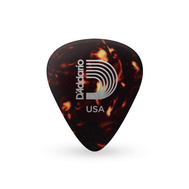D'Addario Classic Celluloid Pick - Extra Heavy Gauge (1.25mm)