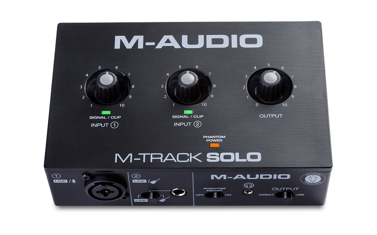 M-Audio M-Track Solo USB Audio Interface