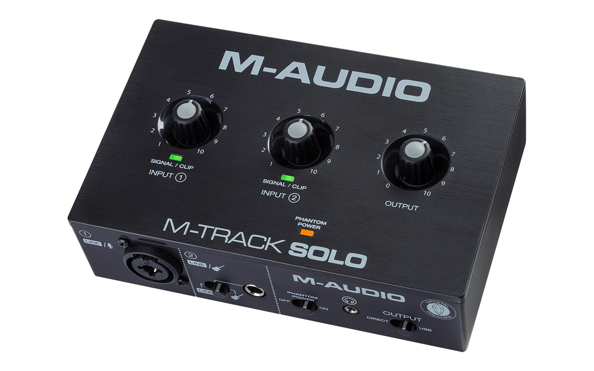 M-Audio M-Track Solo USB Audio Interface