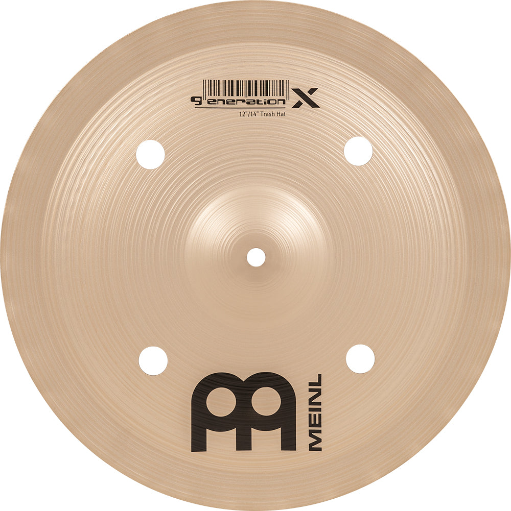 MEINL Cymbals Generation X Signature Benny Greb Trash Hat - 12"/14" Set (GX-12/14TH)