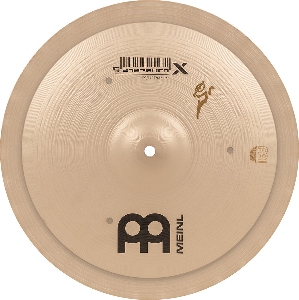 MEINL Cymbals Generation X Signature Benny Greb Trash Hat - 12"/14" Set (GX-12/14TH)