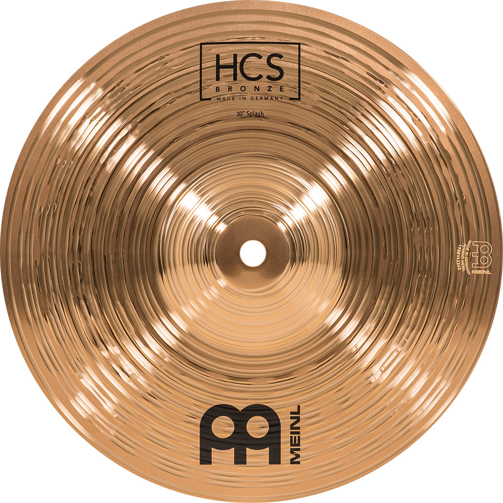 Meinl HCS Bronze Splash Cymbal- 10 inch