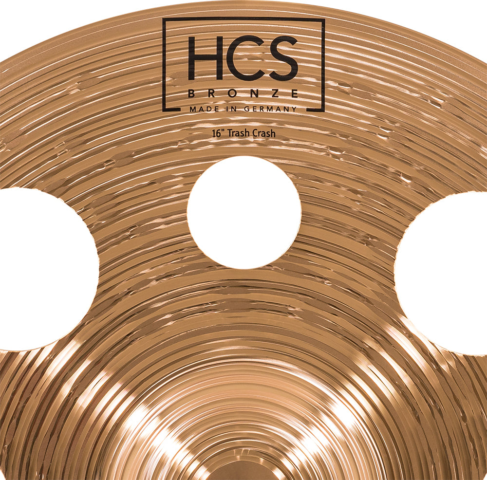 Meinl HCS Bronze Trash Crash Cymbal- 16 inch
