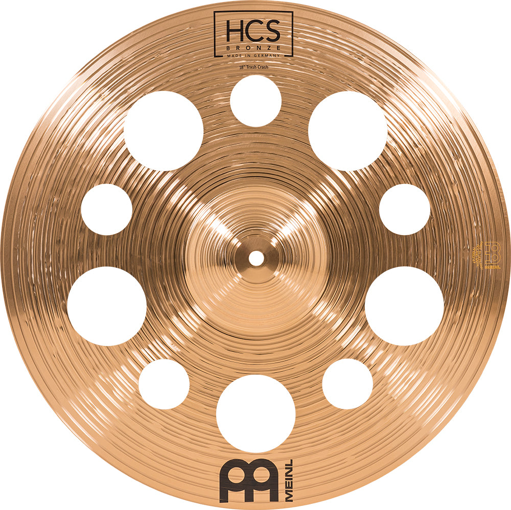 Meinl HCS Bronze Trash Crash Cymbal- 18 inch