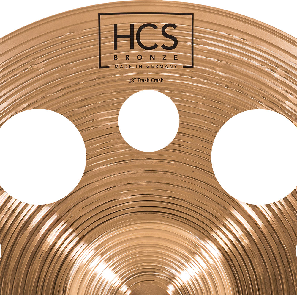 Meinl HCS Bronze Trash Crash Cymbal- 18 inch