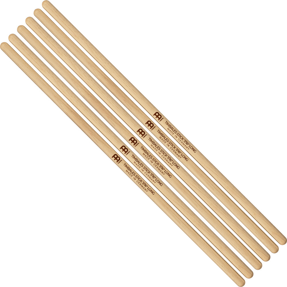 Meinl Long Timbale Sticks 7/16 inch. - 3-Pack