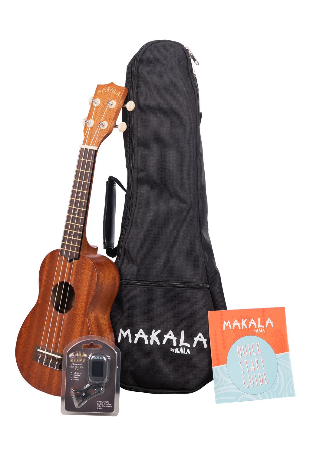 Kala MK-S Makala Classic Soprano Ukulele Pack