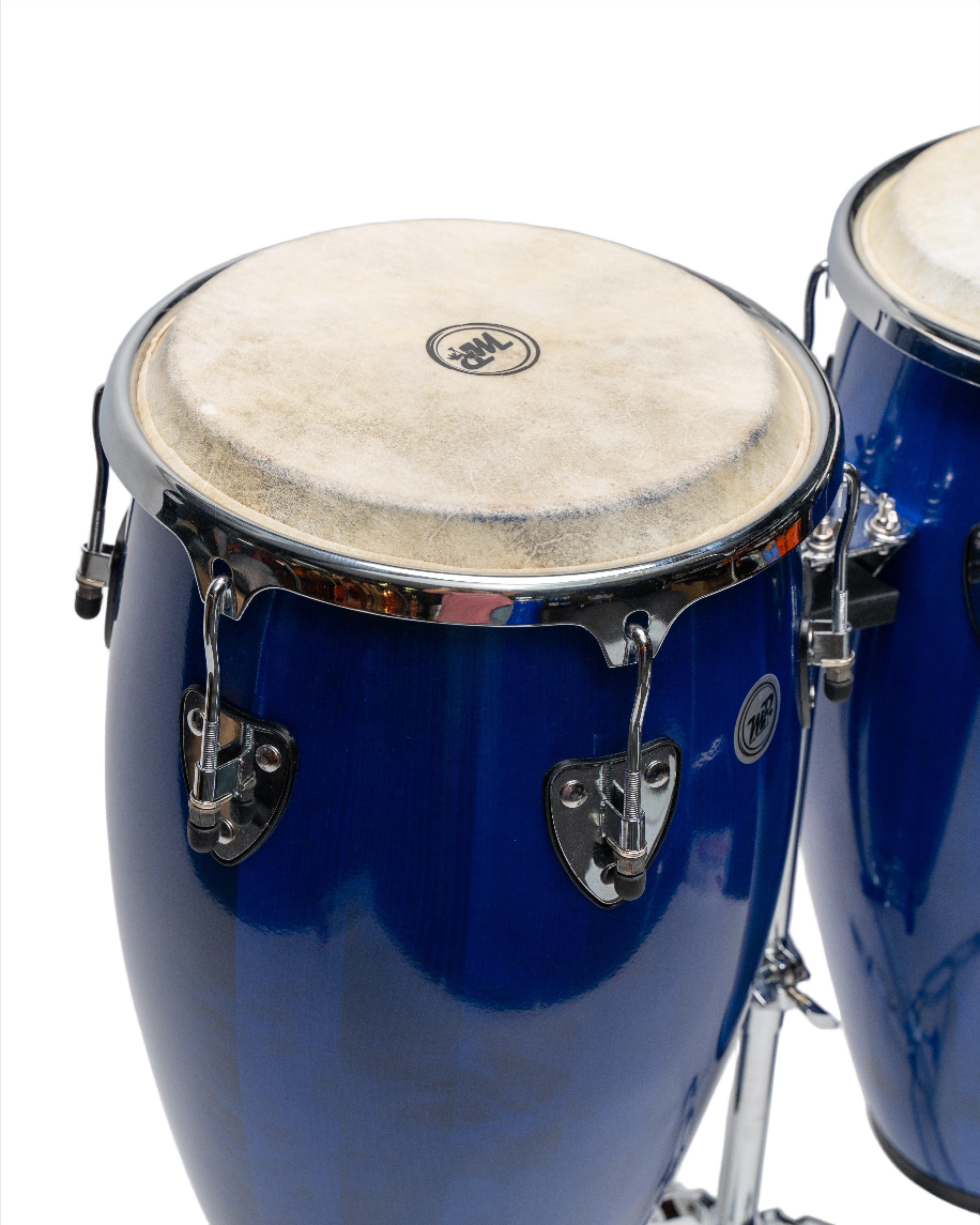 Set de Congas de 11" y 12" con soporte de trípode
