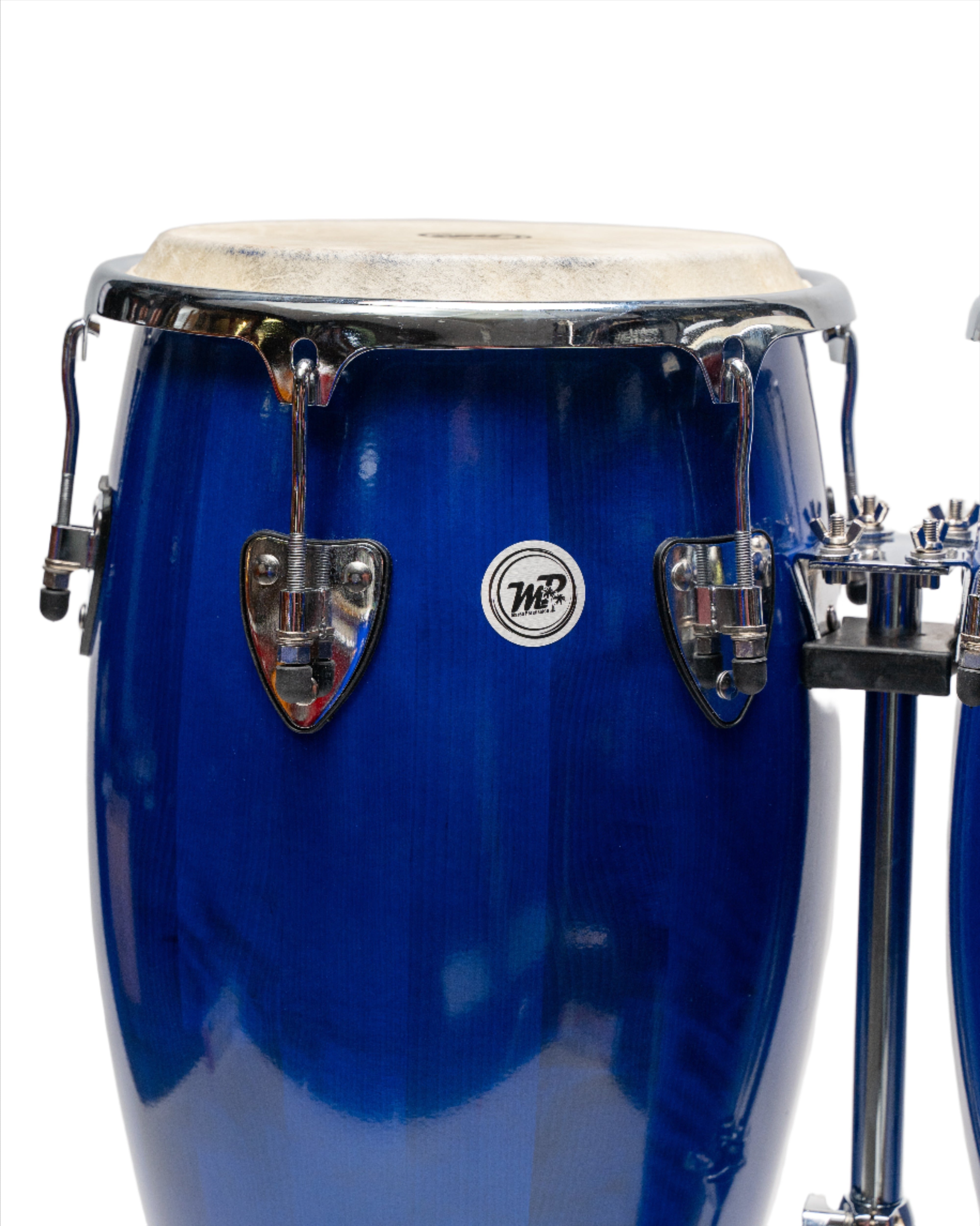 Set de Congas de 11" y 12" con soporte de trípode