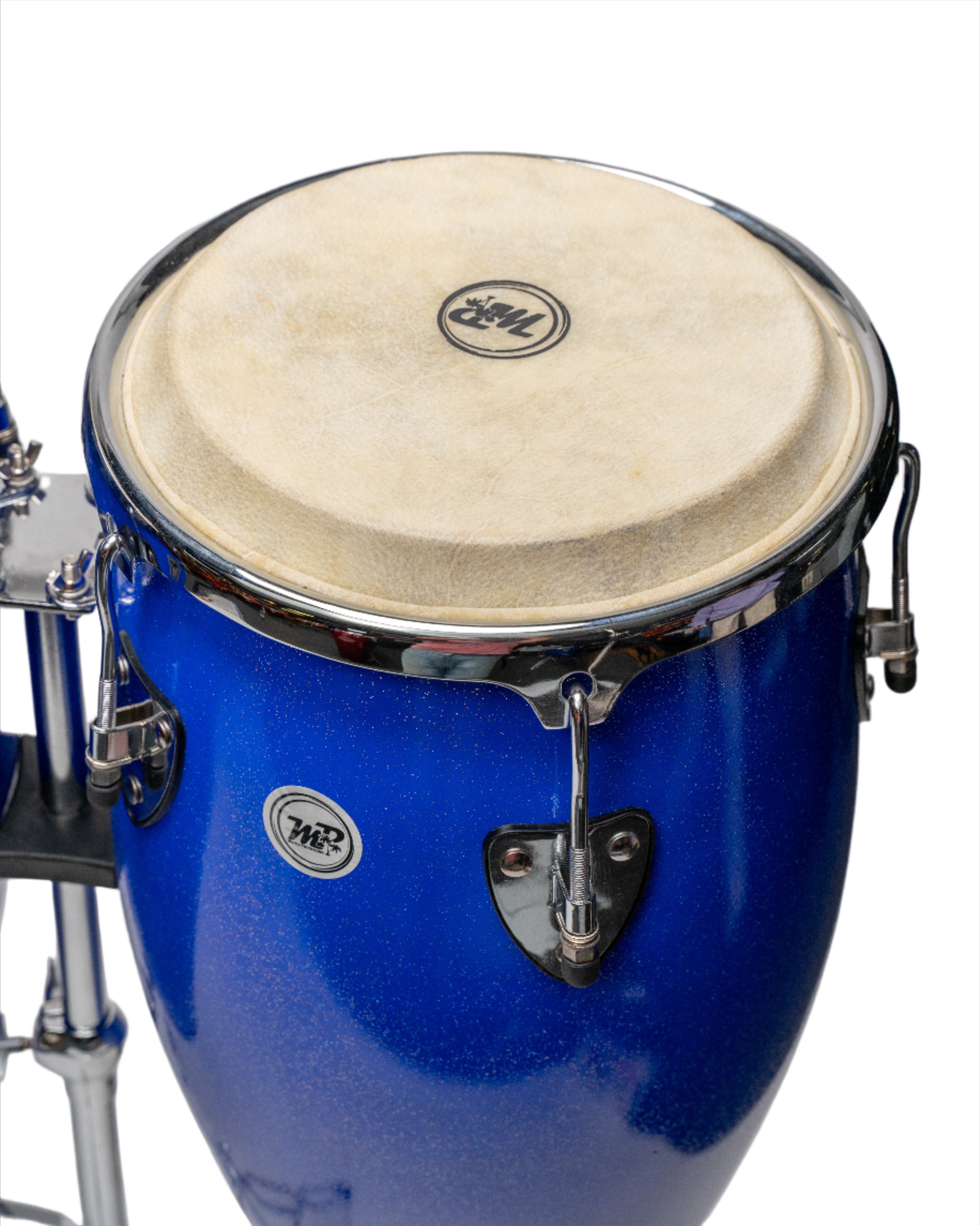 Set de Congas de 11" y 12" con soporte de trípode