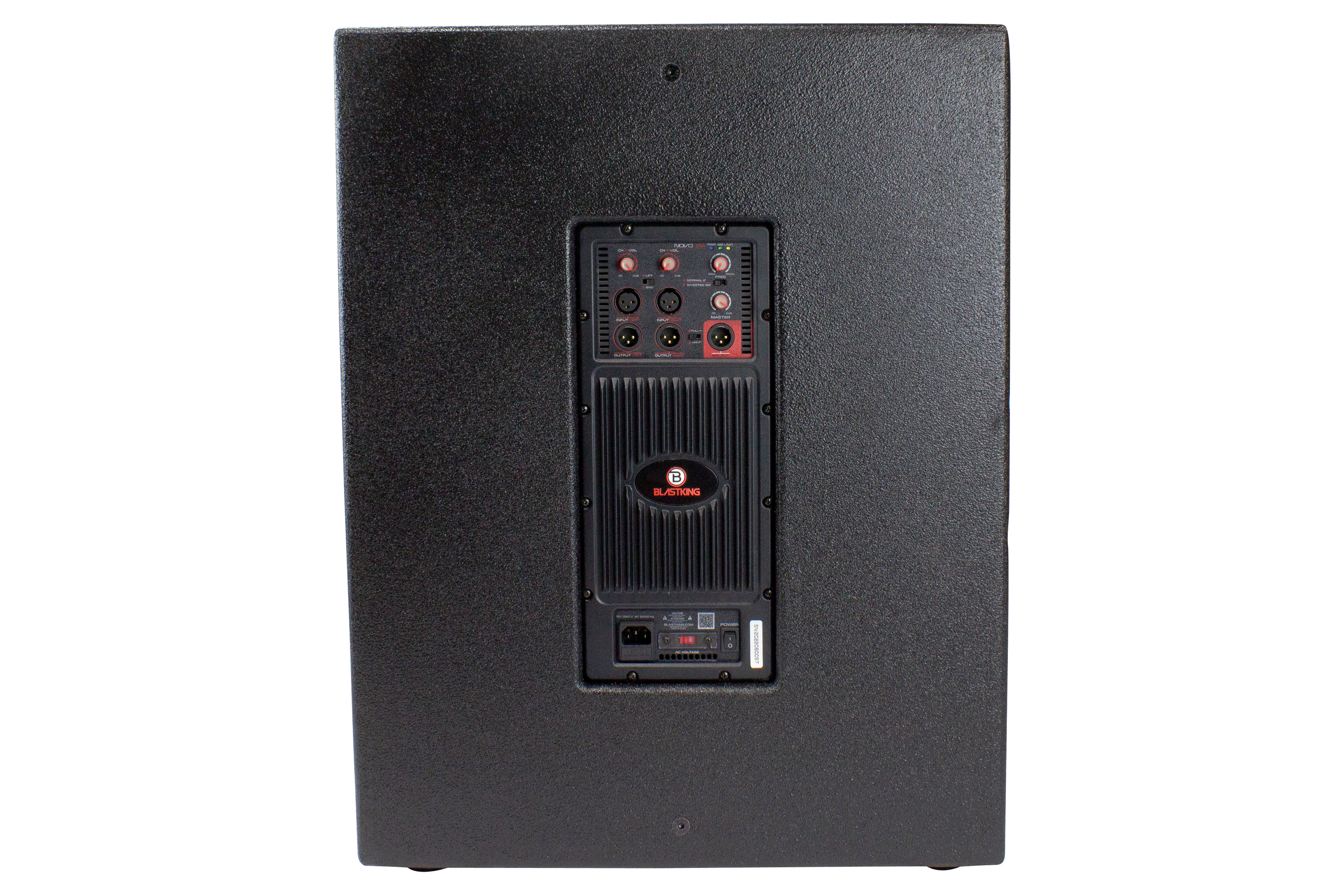 Blastking Subwoofer NOVO-P18A 18" Active Speaker Box