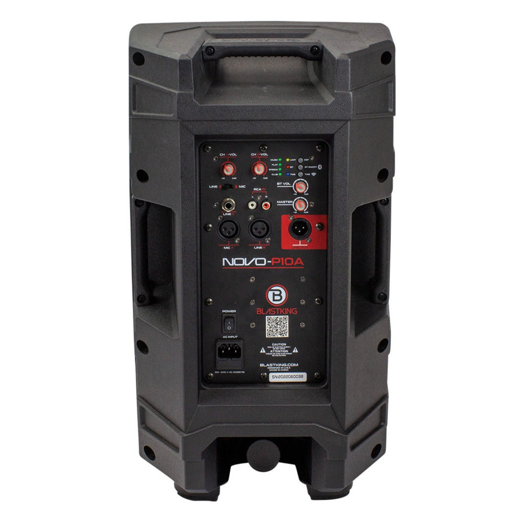 Blastking NOVO-P10A Caja de Altavoz Activo de 10"