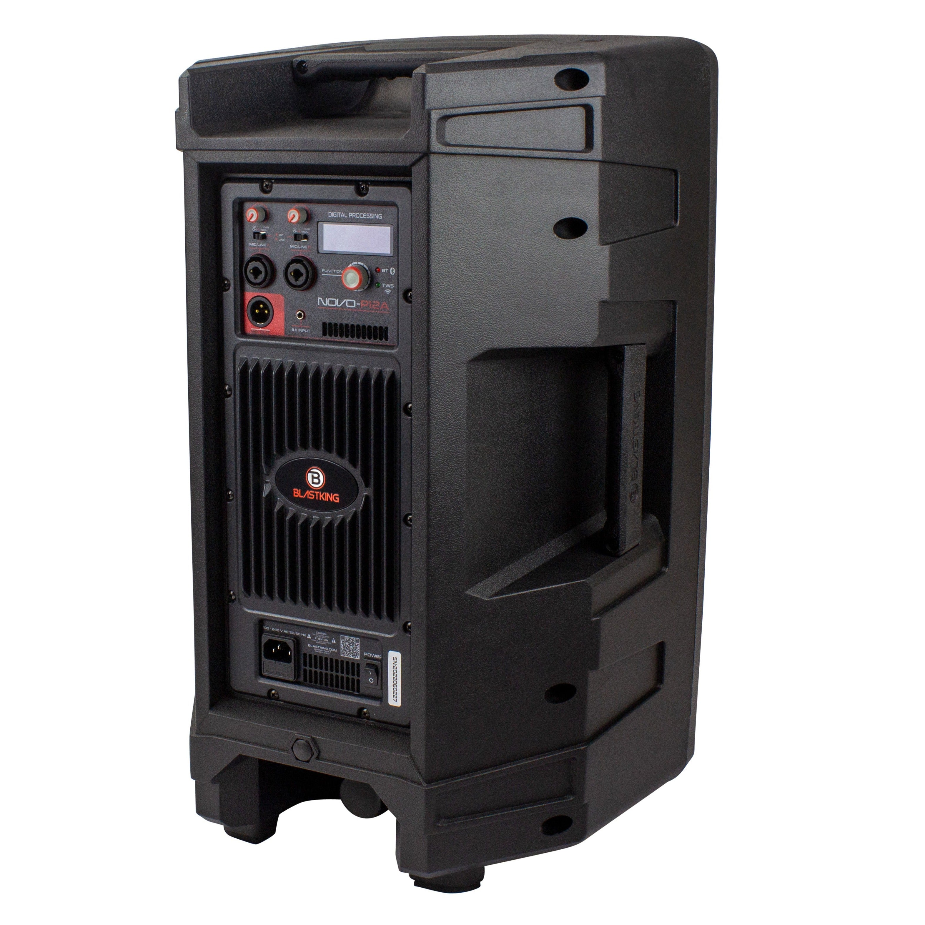Blastking NOVO-P12A Caja de Altavoz Activo de 12"