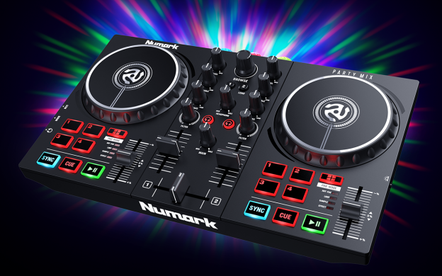 Numark Party Mix II DJ Controller w/ Built-In Light Show
