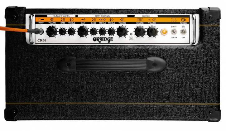 Orange Amplifiers Crush Pro CR60C 60W Guitar Combo Amp - Black