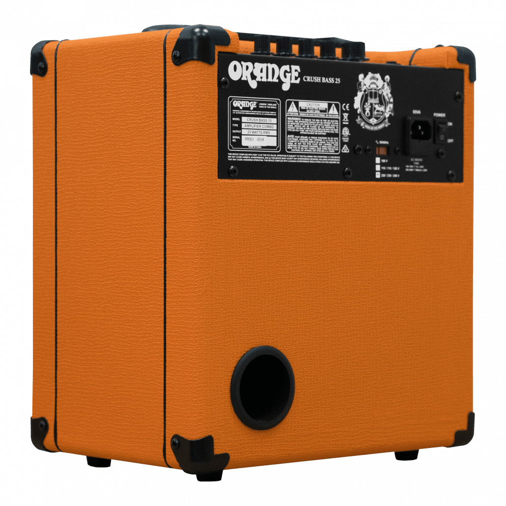 Orange Amplifiers Crush Bass 25 25W Bass Combo Amplifier Orange