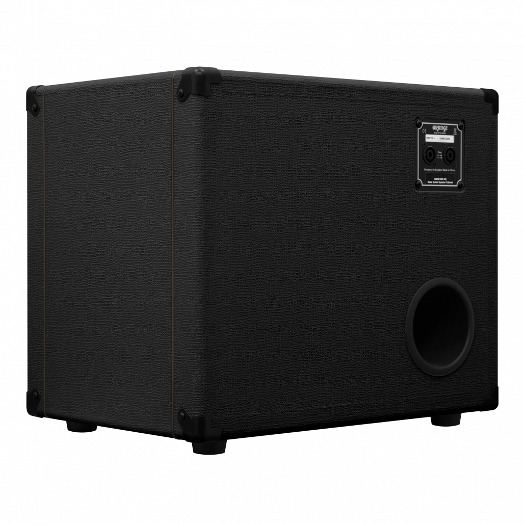 Orange OBC-112 400w, 8 Ohm Bass Speaker Cabinet - Black