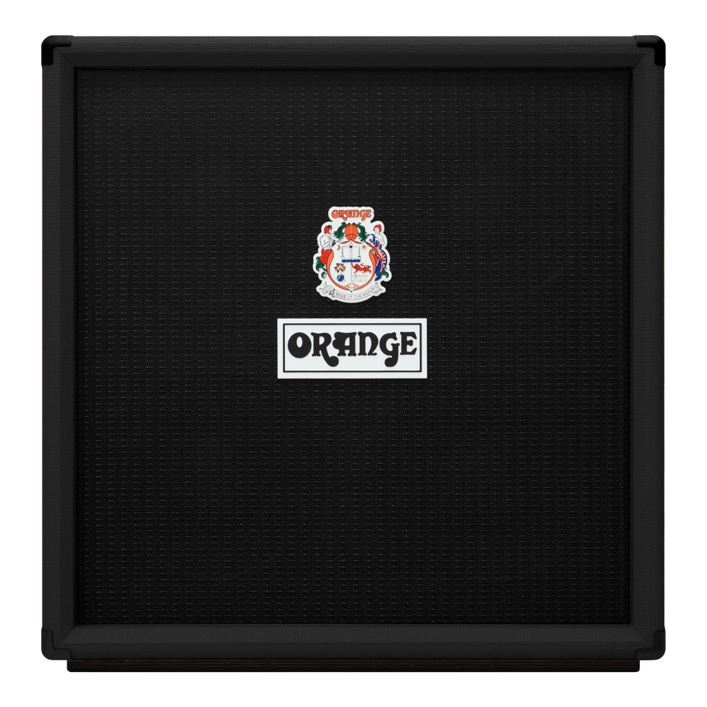 Orange 4x10" 600-Watt Bass Cabinet - Black