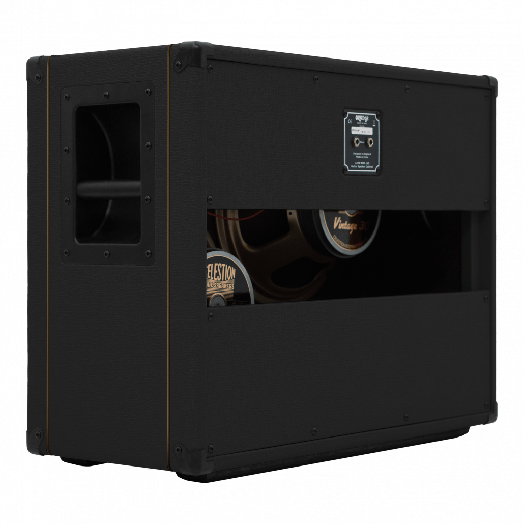 Orange PPC212-OB 2×12" Extension Cabinet - Black