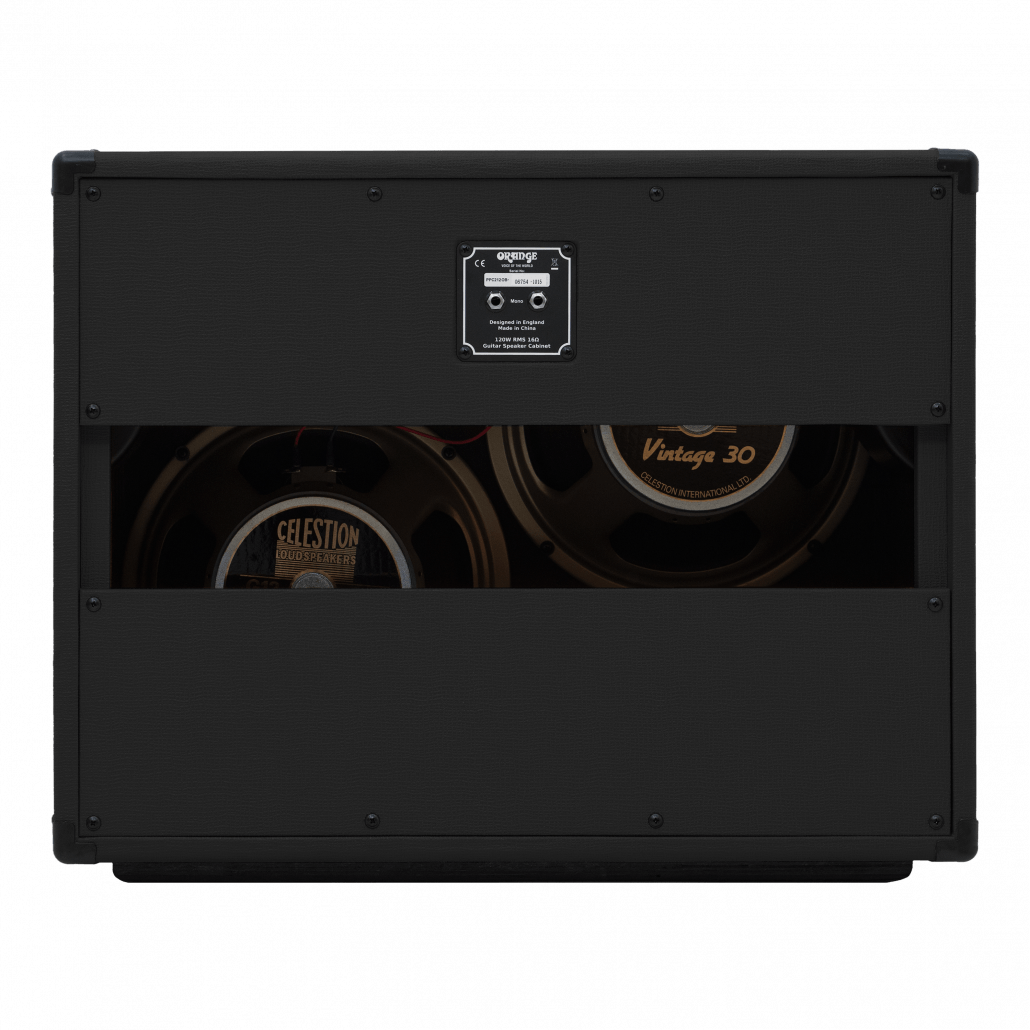 Orange PPC212-OB 2×12" Extension Cabinet - Black