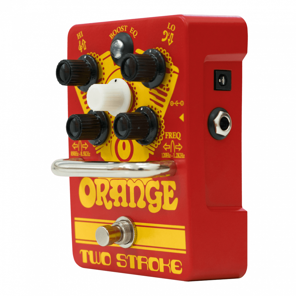 Orange Amplifiers Two-Stroke Boost EQ Guitar Effects Pedal