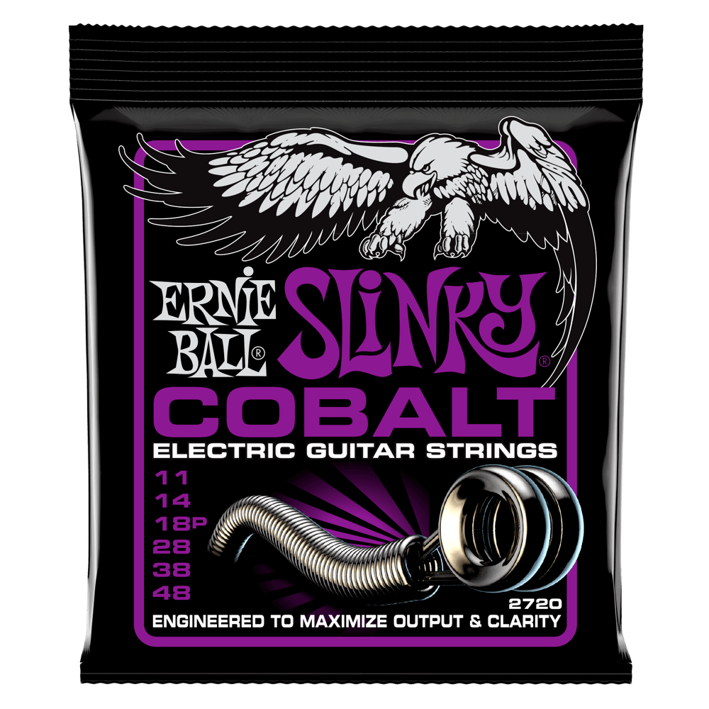 Ernie Ball Power Slinky Cobalt .011-.048 Electric Guitar Strings