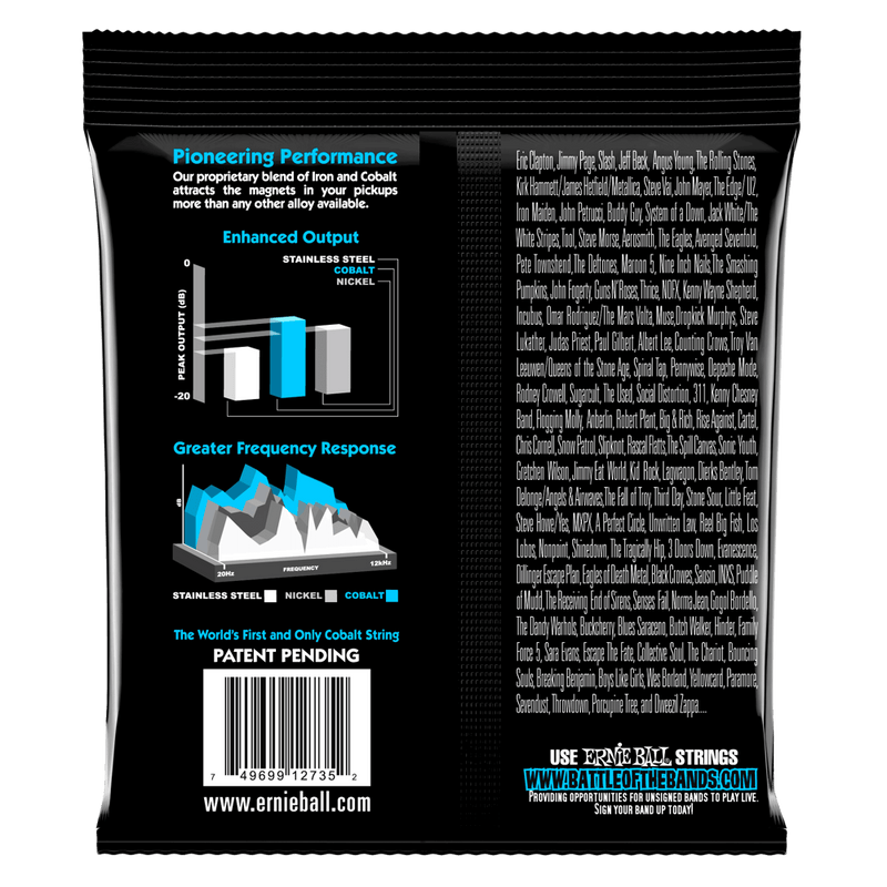 Ernie Ball 2735 Cobalt Extra Slinky Electric Bass Strings