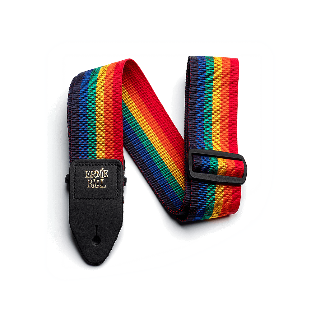 Ernie Ball Polypro Strap Rainbow