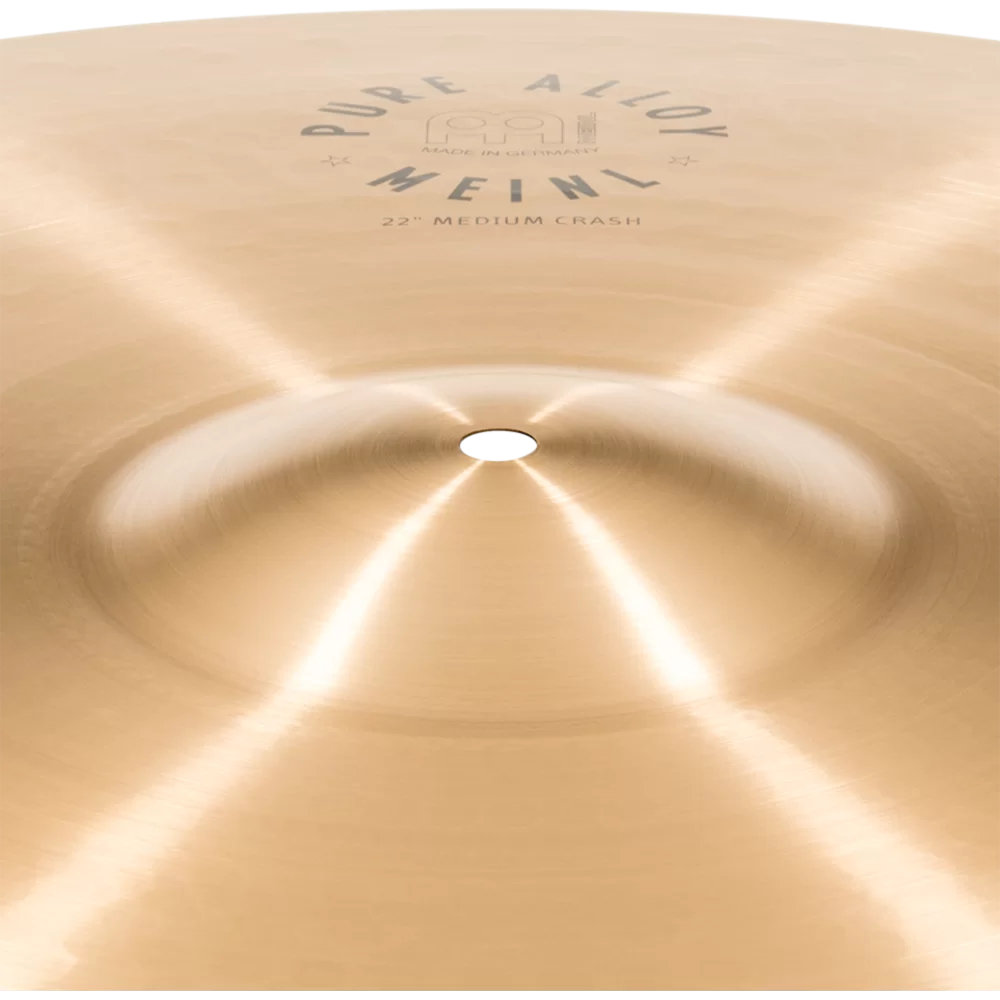 Meinl 22" Pure Alloy Medium Crash Traditional Cymbal