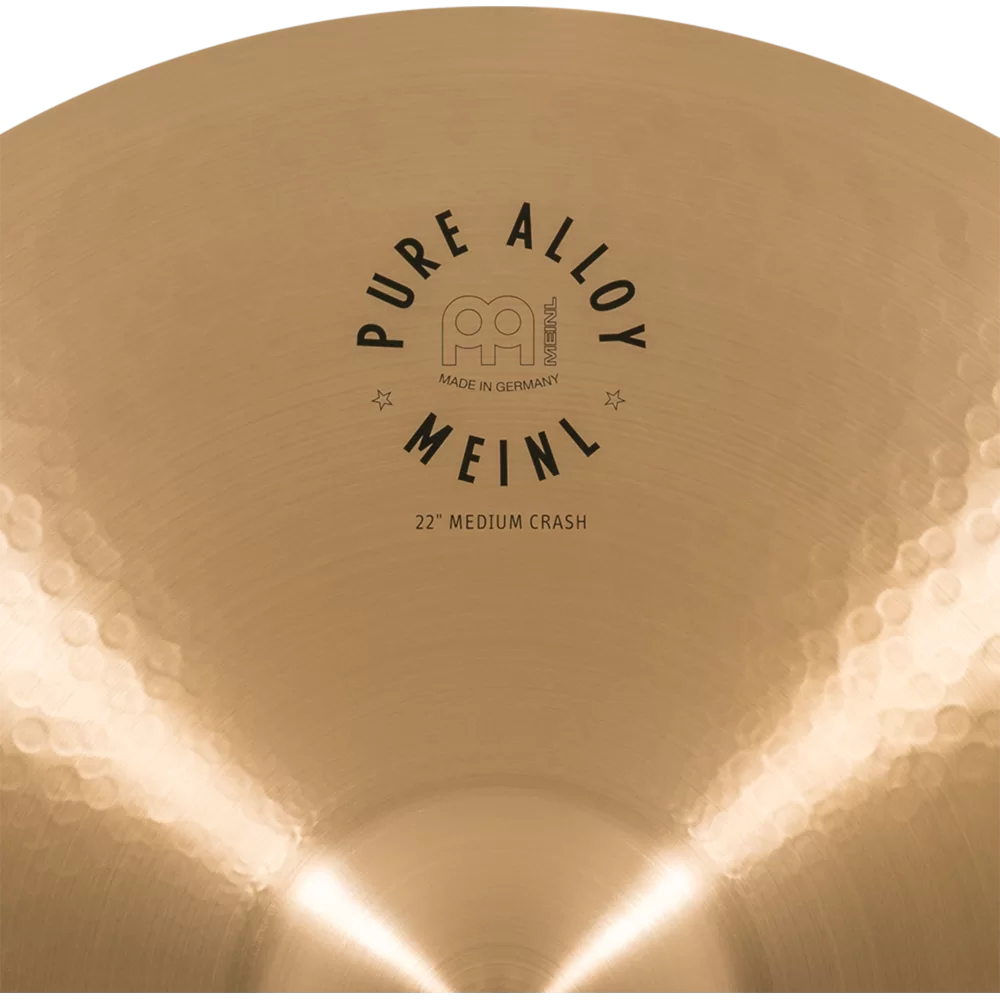 Meinl 22" Pure Alloy Medium Crash Traditional Cymbal