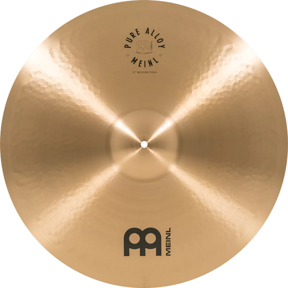 Meinl 22" Pure Alloy Medium Crash Traditional Cymbal