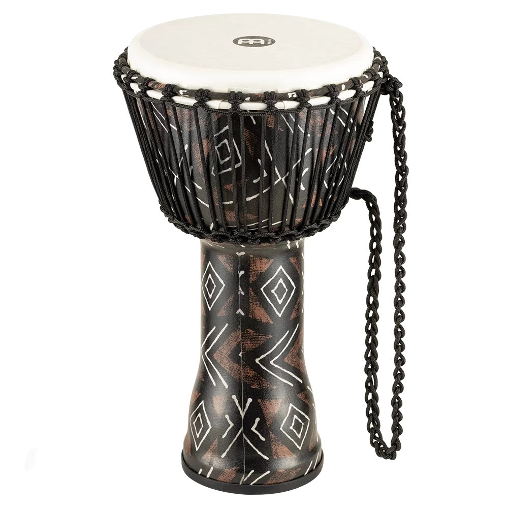Meinl 10" Rope Tuned Travel Series Djembe- Kanga Sarong