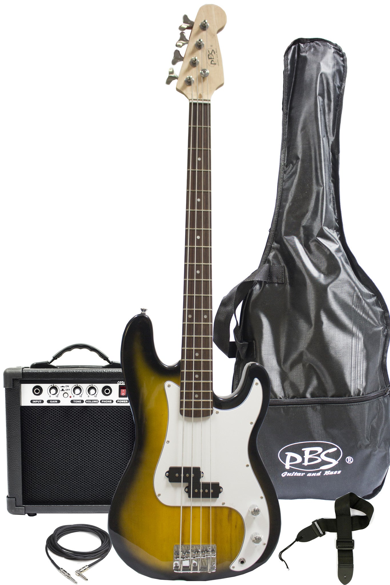 Pack Basse Electrique Guitare Perci PB-Style Set Amplificateur